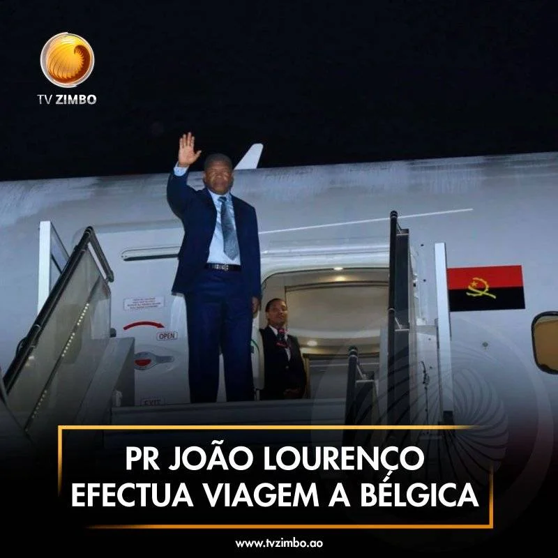 PR João Lourenço efectua viagem a Bélgica