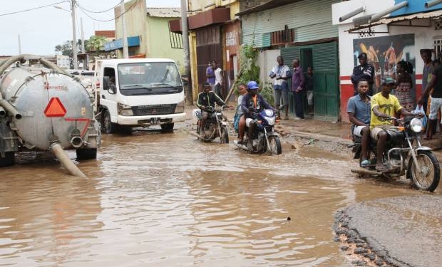 Chuvas em Luanda.