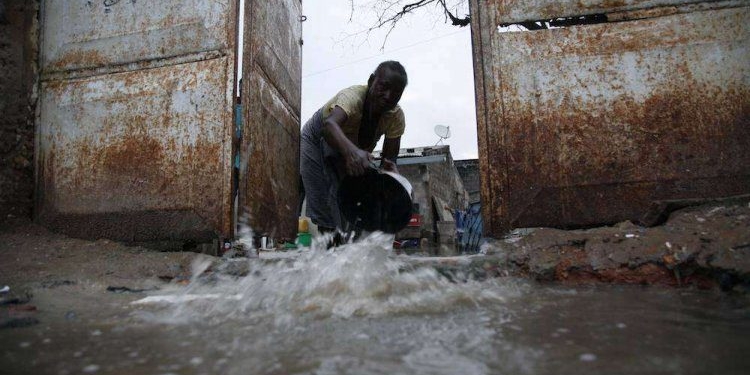 Chuvas na cidade de Luanda