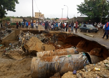 Chuvas na cidade de Luanda