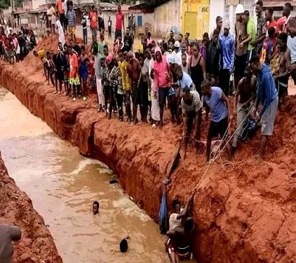 Chuvas na cidade de Luanda