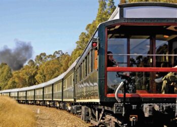 Comboio de luxo da “Rovos Rail”