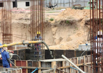 Construção civil na Huíla