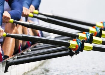 Prova de remo em Paris