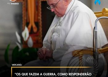 “Os que fazem a guerra, como responderão perante Deus?” questiona Papa Francisco.
