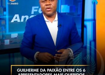 Guilherme da Paixão entre os 6 apresentadores mais queridos de Angola