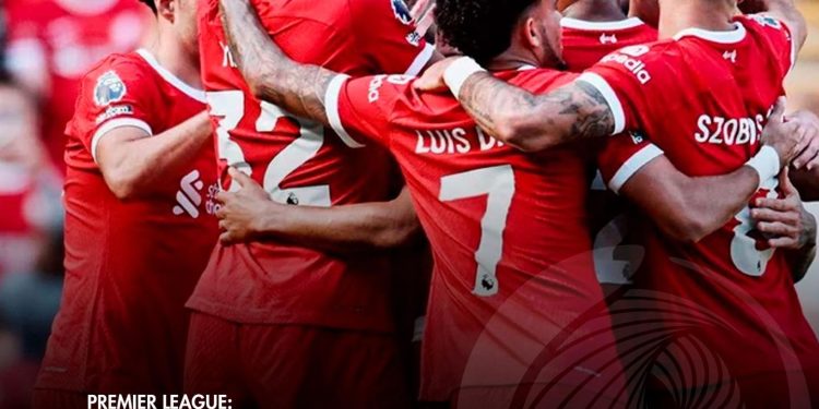 Liverpool vence e continua líder do Campeonato