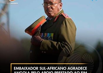 Embaixador sul-africano agradece Angola pelo apoio prestado ao fim do apartheid.