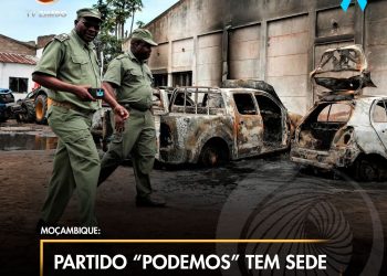 Partido “PODEMOS” tem sede incendiada em Manica