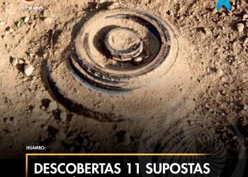 Descobertas 11 supostas áreas minadas.