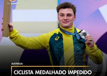 Ciclista medalhado impedido de representar o país