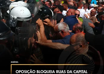 Oposição bloqueia ruas da capital em protesto anti-corrupção