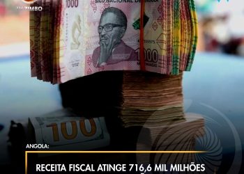 Receita fiscal atinge 716,6 mil milhões de Kwanzas na produção de outubro.