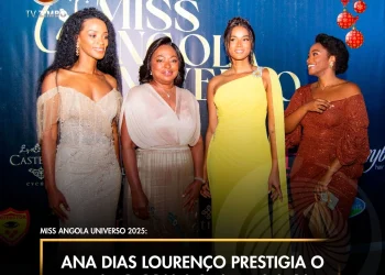 Dra. Ana Dias Lourenço, Primeira-Dama da República de Angola, prestigiou o evento com a sua presença, numa noite repleta de holofotes.