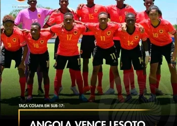Angola vence Lesoto