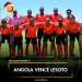 Angola vence Lesoto
