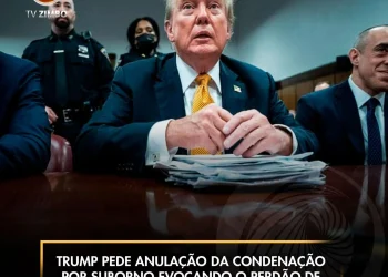 Trump pede anulação da condenação por suborno evocando o perdão de Biden ao filho