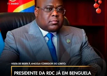 Presidente da RDC já em Benguela para a Cimeira Multilateral.