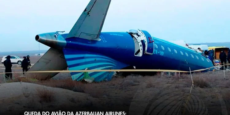 Míssil russo causa a queda do avião da Azerbaijan Airlines