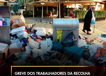 Greve dos trabalhadores da recolha do lixo instaura o caos em Lisboa