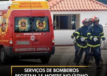 Serviços de Bombeiros registam 15 mortes no último fim-de-semana