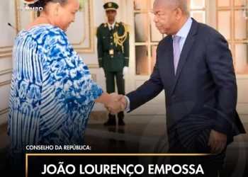 João Lourenço empossa Mara Quiosa