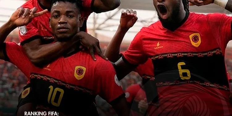 Angola é a selecção que mais subiu no ano de 2024