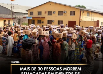 Mais de 30 pessoas morrem esmagadas em eventos de caridade