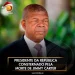 Presidente da República consternado pela morte de Jimmy Carter