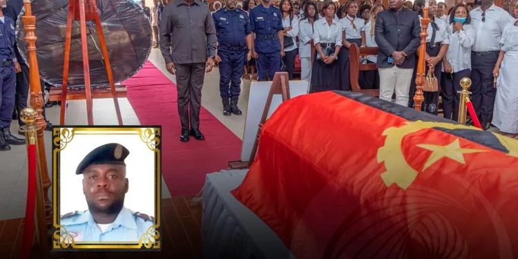 Ministro Manuel Homem rende homenagem ao agente morto por atropelamento