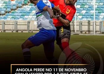 Angola perde no 11 de Novembro com o Lesoto por 1-0 mas apura-se para o CHAN 2025