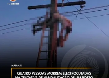 Quatro pessoas morrem electrocutadas na tentativa de vandalização de um posto de transformação