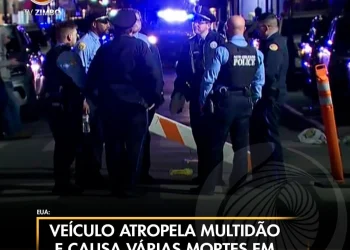 Veículo atropela multidão e causa várias mortes Nova-Orleães
