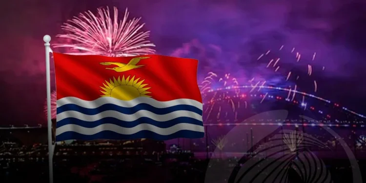 Quiribati foi o primeiro país a entrar para o novo ano de 2025.