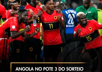 Angola no Pote 3 do sorteio do CHAN 2025