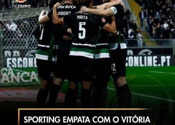 Sporting empata com o Vitória de Guimarães a quatro golos