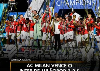 AC Milan vence o Inter de Milão por 3-2 e sagra-se campeão