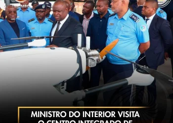 Ministro do Interior visita o Centro Integrado de Segurança Pública