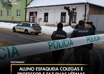 Aluno esfaqueia colegas e professor e faz duas vítimas mortai