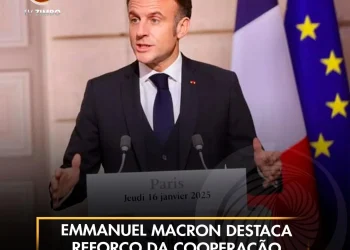 Emmanuel Macron destaca reforço da cooperação entre França e Angola