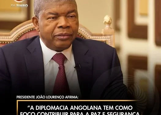 “A diplomacia angolana tem como foco contribuir para a paz e segurança no mundo”