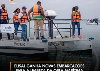 ELISAL ganha novas embarcações para a limpeza da orla marítima