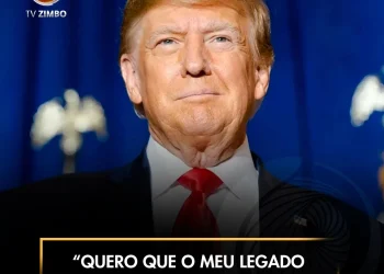 “Quero que o meu legado seja de paz“ diz Donald Trump