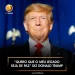 “Quero que o meu legado seja de paz“ diz Donald Trump