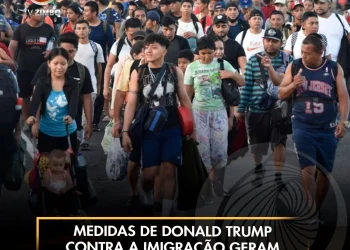 Medidas de Donald Trump contra a imigração geram protestos no México