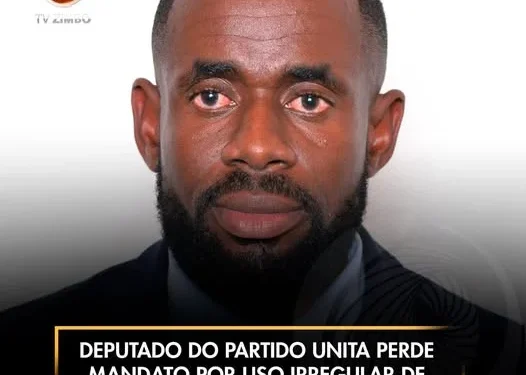Deputado do partido UNITA perde mandato por uso irregular de viatura oficial