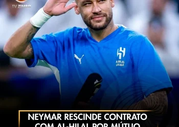 Neymar rescinde contrato com Al-Hilal por mútuo acordo