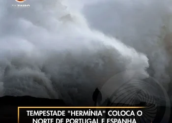 Tempestade “Hermínia” coloca o norte de Portugal e Espanha em alerta vermelho