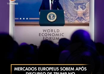 Mercados europeus sobem após discurso de Trump no Fórum de Davos