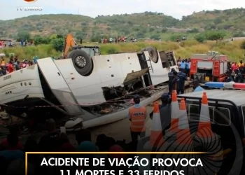 Acidente de viação provoca 11 mortes e 33 feridos no Cuanza-Sul